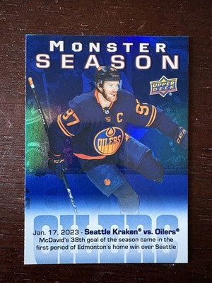 2023-24 Upper Deck Connor McDavid Monster Season #MS-46 Edmonton Oilers