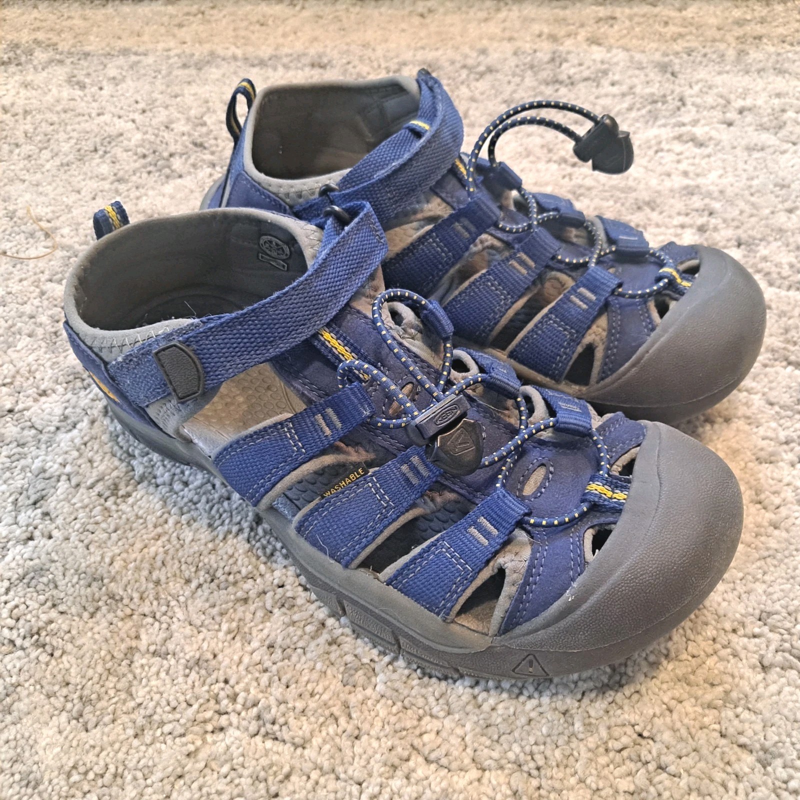 Sandali Keen Newport H2 uomo giovane taglia 6 sport blu acqua scarpe escursionismo con cinturino