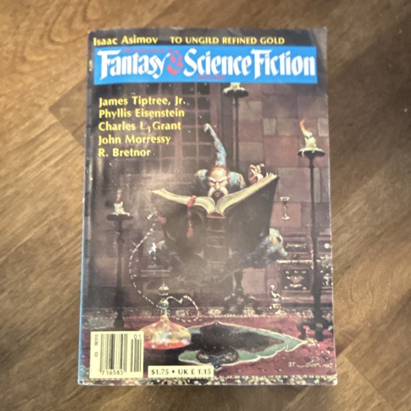 Fantasy & Science Fiction Magazine Nov 1982 Vol 95 No 1 Asimov Illustrated