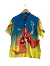 Supreme Short Sleeve Shirt M Rayon Multi color