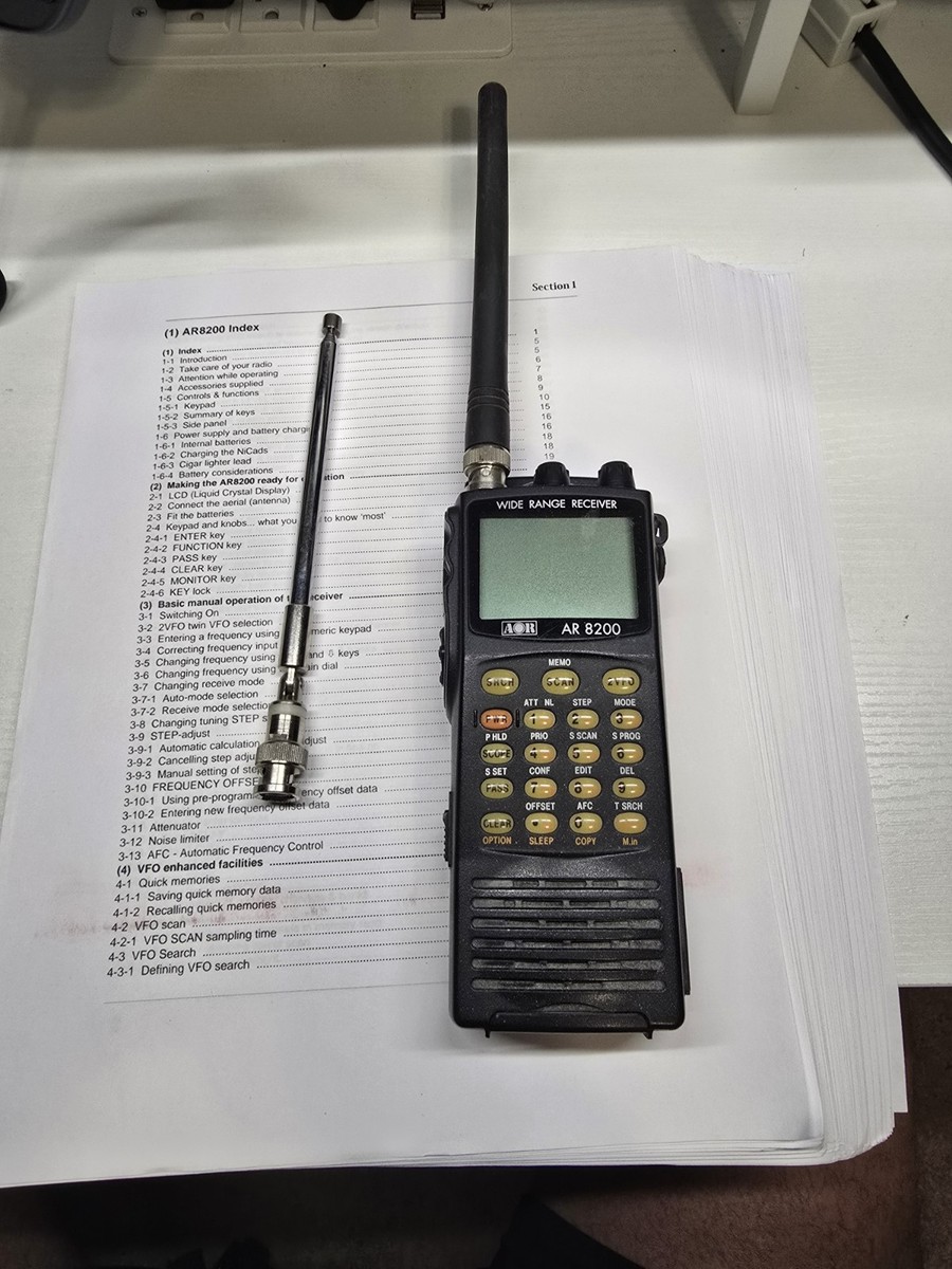 希少品　AOR ワイドレンジレシーバー AR8200MK3 Yahoo!オークション -「aor ar8200 mk3」の落札相場・落札価格
