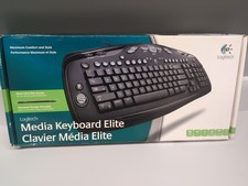 Logitech Media Keyboard Elite Clavier Wired U...