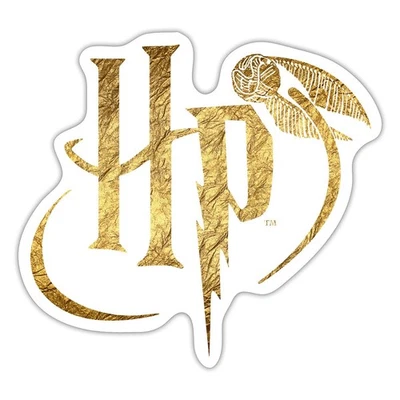 Harry Potter Logo HP Sticker 10 x 9,2 cm Vinyl-Aufkleber Wasserfest spreadshirt
