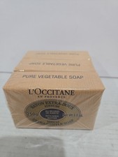 Lot/3 NEW L'Occitane Verbena Extra Gentle Soap with Shea Butter 250g, 8.8 Oz