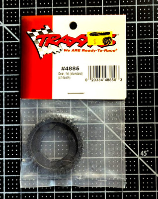 4885	Traxxas Nitro 4-Tec Spur Gear - 1st(Standard) - 41T  TRA4885
