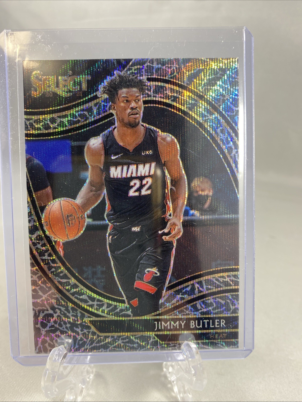 Jimmy Butler 2020-21 Panini Select Courtside Elephant Prizm SSP #257