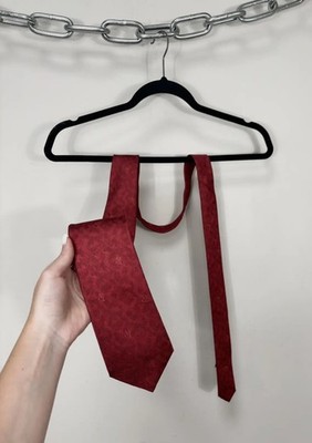 Lanvin Paris Nestle NEUE seltene Seidenkrawatte mit abstraktem Vogelmuster