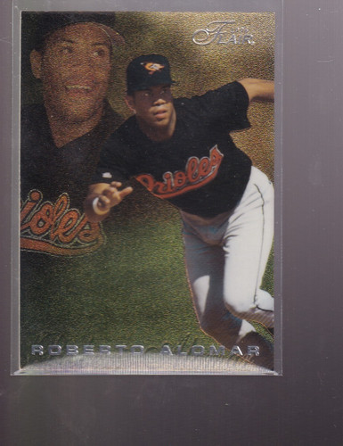 B6938- 1996 Flair Gold w/Silver lettering BB 1-250 -You Pick- 15+ FREE US SHIP