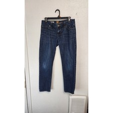 KUT from the Kloth Catherine Boyfriend Jeans Womens 6P Blue Excellent
