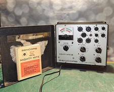 Sencore TC136 Mighty Mite IV Tube Checker Tester - 1960s - With Booklet - Tested