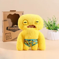 Fuggler Funny Ugly Monster Plush Budgie Fuggler Edition Pinch Monster (Yellow)