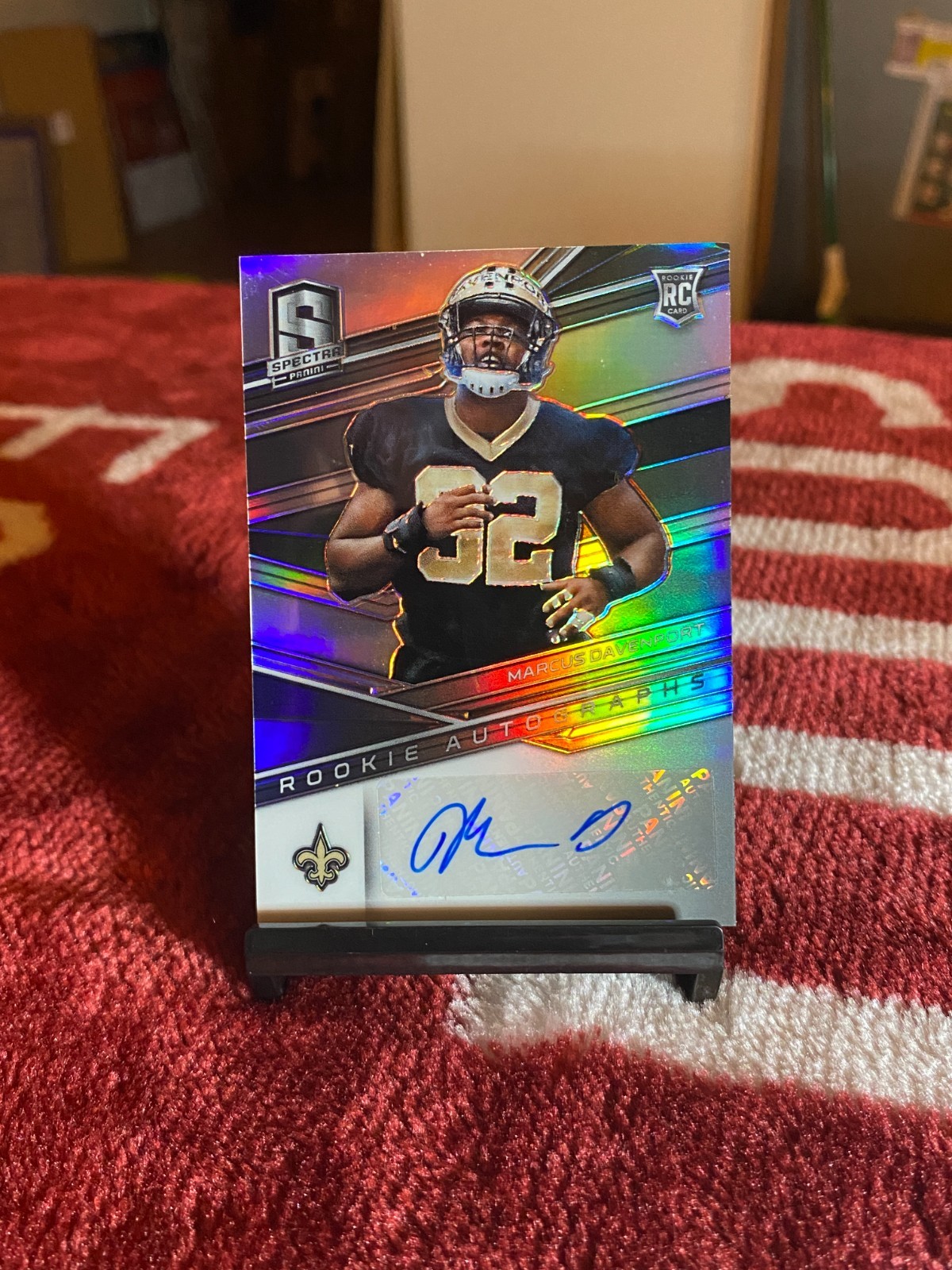 Marcus Davenport Panini Spectra #177 Base