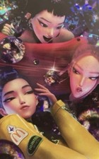 McDonald's Kpop Demon Hunters Foil Photo Card - Rumi, Zoey, Mira