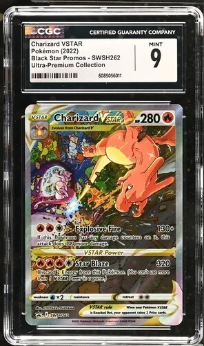 Charizard VSTAR SWSH262 Promo - Ultra-Premium Collection CGC 9 Mint
