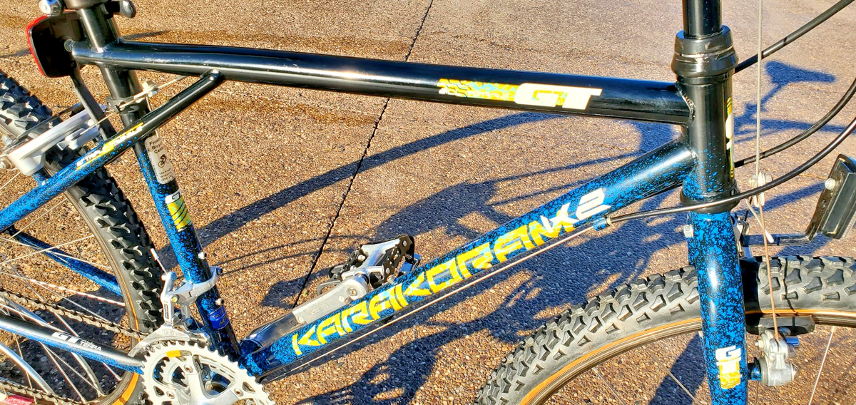 MINT 1989 GT Karakoram K2 Mountain Bicycle 100% OG MTB Tange 18.5