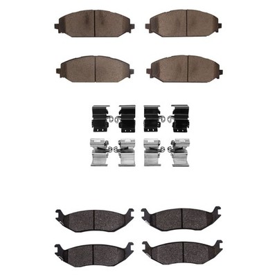 For Ram 1500 Classic 19-24 R1 Concepts Ceramic Front & Rear Brake Pad Set