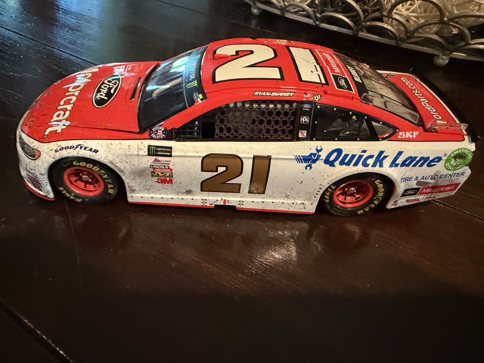 Ryan Blaney 2017 Motorcraft Pocono First Race Win Standard Finish - 1-1753