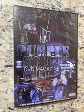 ✅RARE• DVD  “Purple Stuff 2” VIDEOS scarface trae z-ro dj screw paul wall hawk ✅