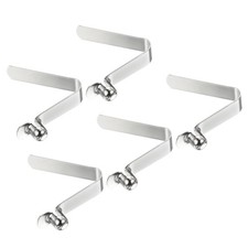 5pcs Kayak Paddle Snaps Hollow Button Single Pin Lock Tube Spring Clips 8.3x7mm