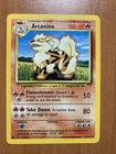 Arcanine 23/102 Uncommon Base Set Unlimited Vintage Pokemon Card LP SHIPS FAST