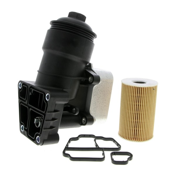 ÖLfiltermodul GehÄUse ÖLkÜHler ÖLfilter FüR Audi A6 C7 4G2 4G5 4GC 4GD Vemo-image