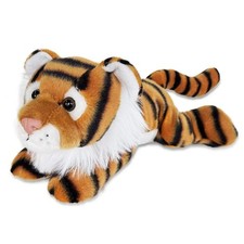 Tiger Stuffed Animal for Kids,12 inch Realistic Animal Plush Toy Lying Down P...
