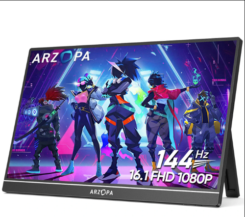Arzopa Z1F 15.6" 144hz Portable Gaming Monitor - 第 1/7 張圖片