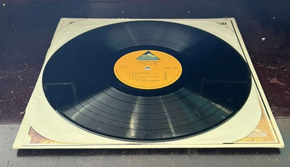 АЛЬБОМ ЗАПИСЕЙ DELLER CONSORT GREGORIAN CHANTS СВАДЬБА КАНЫ SDBR 3457 - Изображение 4 из 4