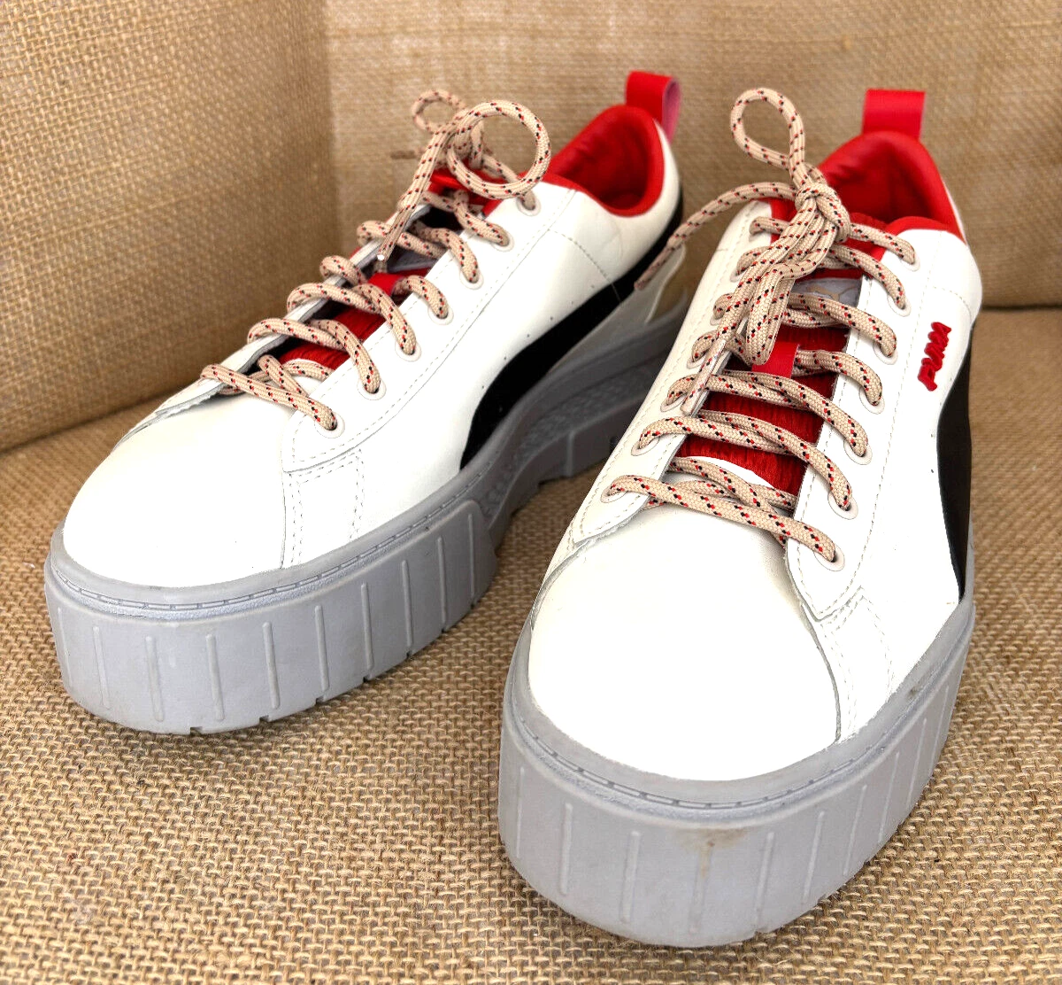 Scarpe donna Puma Mayze "Retro Grade" platform donna taglia 9 5 multicolore