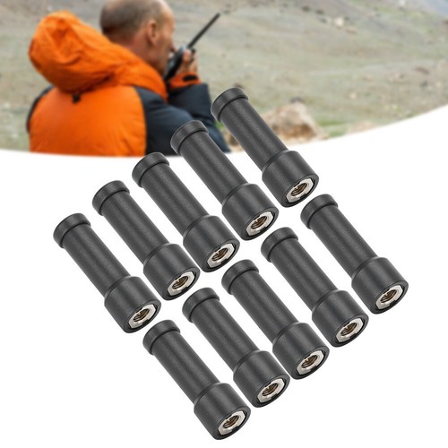 10 SZTUK UHF 400-470MHz Mini Walkie Talkie Gruba krótka antena SMA Wtyczka na zewnątrz - Zdjęcie 7 z 12