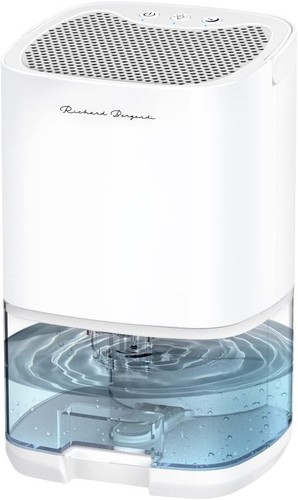 Richard Bergendi 1000ml Dehumidifier for Home with Timer for Mould Moisture LED