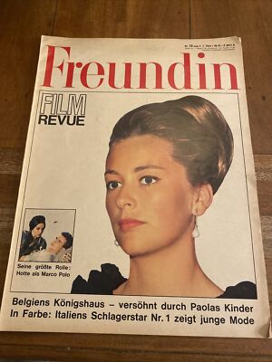 Vintage FREUNDIN Fashion Magazine, German VOL 14 - 1964