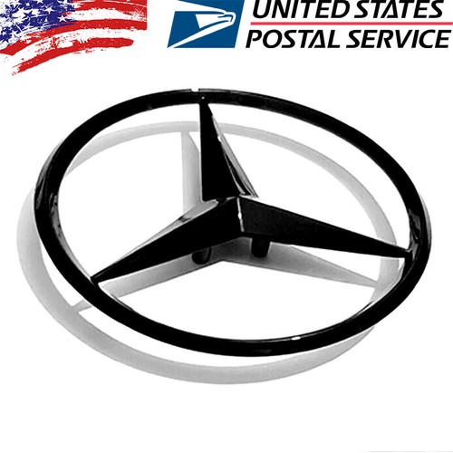 Mercedes Benz S-Class W221 Gloss Black Rear Star Badge 2007-2013 OE 2217580058 - Foto 4 di 7