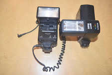 SunPak Auto 411  Auto Zoom 333D Thyristor Flash Units - both for repair / parts