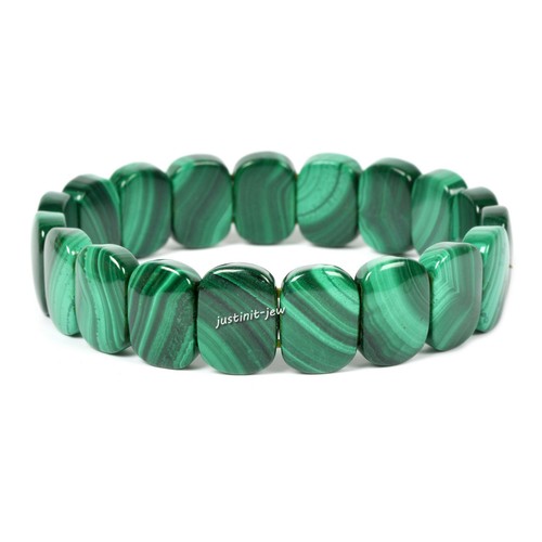 10mm bis 25mm Mode Edelstein Verschiedene Formen Perlen Dehnbar Armband 6"-7,5" - Bild 70 von 127