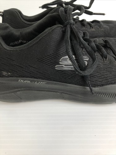 Skechers Equalizer 5.0 Dual-Lite Sneakers Fitness Nero Uomo 9.5 Vestibilità Relaxed - Foto 8 di 11