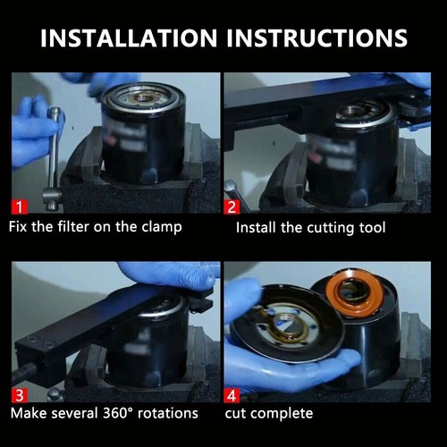 New Oil Filter Removal Cutter Opener Inspection Tool for SBC - Picture 10 of 11
