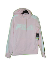 Fila Chica Sweatshirt Hoodie Pink Medium Women New