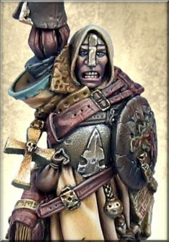 Enigma Miniatures - Jesilious, llama del dolor Figura Fantasía 30mm EN0002 - Imagen 5 de 5