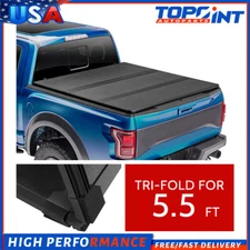 Topoint Hard 3-Fold Truck Bed Tonneau Cover For 04-20 Ford F150 5.5ft Bed