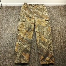 Vintage Liberty Pants Realtree Camo Cargo Mens Medium 32-34 Hunting USA Made