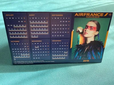 Calendrier Chevalet AIR FRANCE Collector - 2016 - NEUF - FRANCE IS IN THE AIR - Photo 1/4