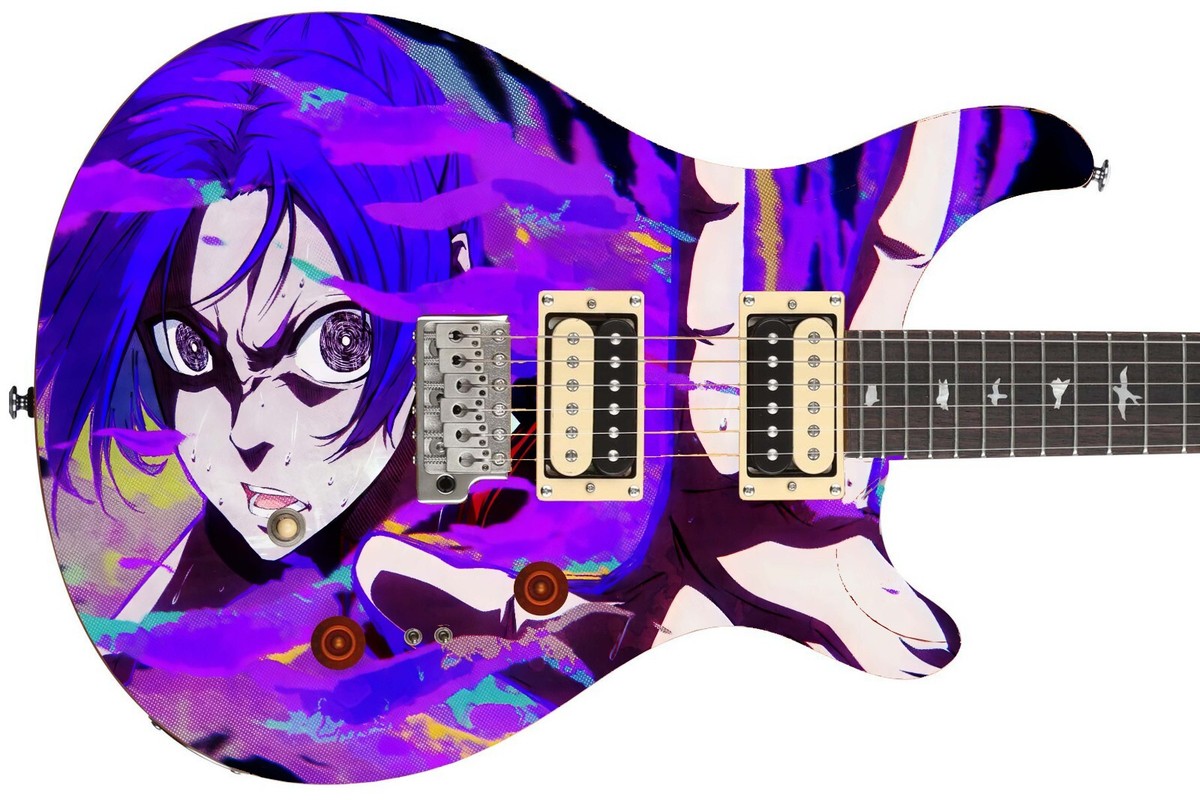 Guitar Skin Axe Wrap Re-skin Bass Electric Reface DIY