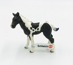 New! Schleich Black & White Pinto Foal #13803 4005086138032 | eBay