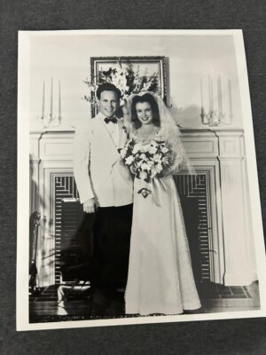 1942 Marilyn Monroe Wedding Photo! From the famed Kim Goodwin Collection!