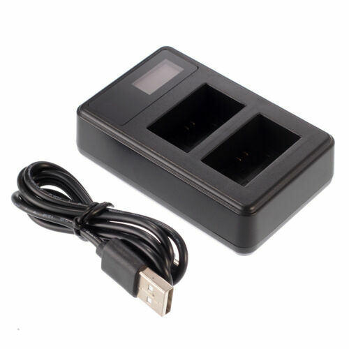 NPFW50 LCD Display Dual Battery Charger for Sony NEX-5 NEX-7 NEX-6N NEX-5N NEX 3 - Picture 2 of 4
