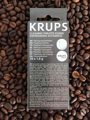 796,67  /1 kg *** KRUPS Reinigungstabletten XS 3000 ** für XP & EA Modelle **