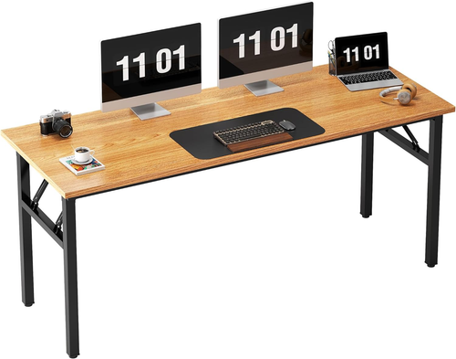 Computer Desk Office Desk 62 Inches Folding Table with BIFMA Certification Compu - Picture 12 of 12