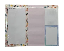 Listpad Daily Office School Planner Notepad To Do, Reminder & Notes 200 pages
