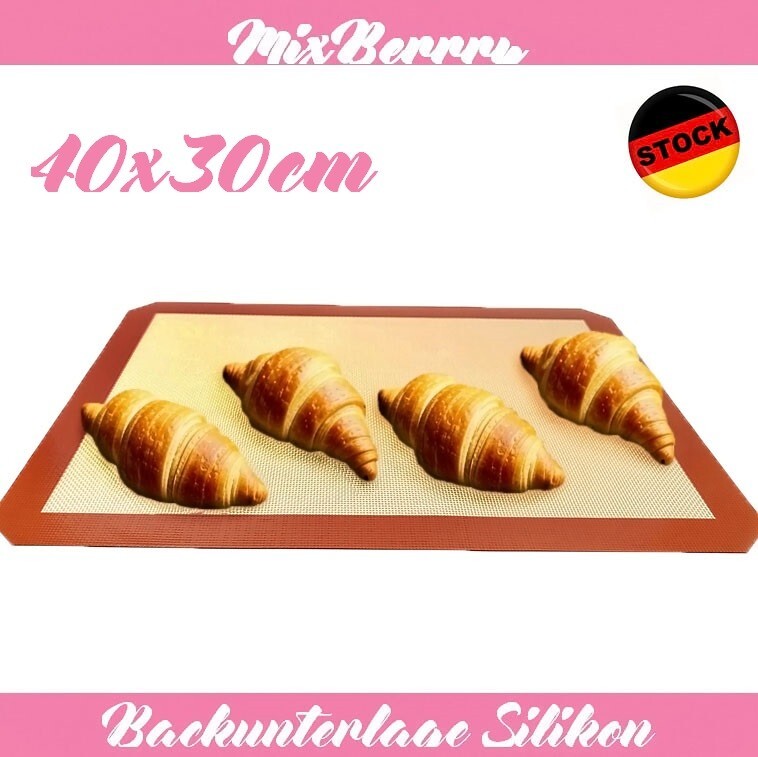 ✅ Backmatten aus Silikon Wiederverwendbare Backfolie Backunterlage